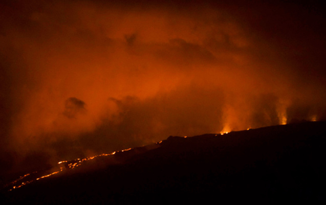 Le volcan jeudi 7 mars 2019