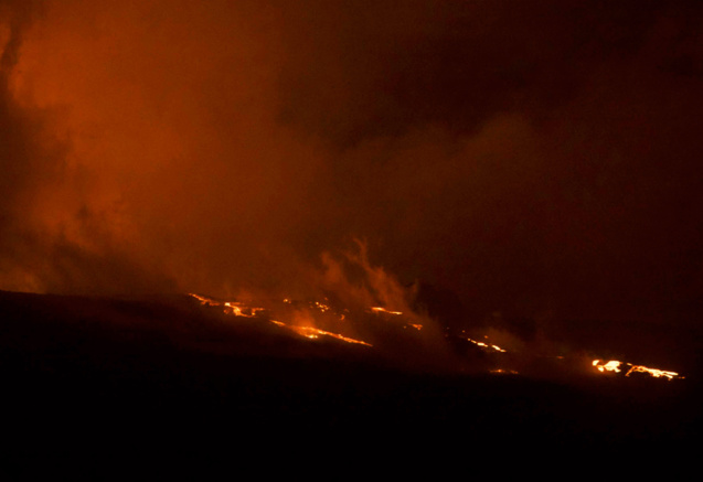 Le volcan jeudi 7 mars 2019