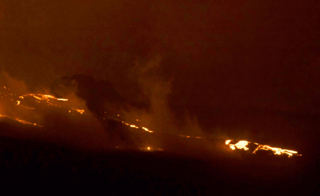 Le volcan jeudi 7 mars 2019