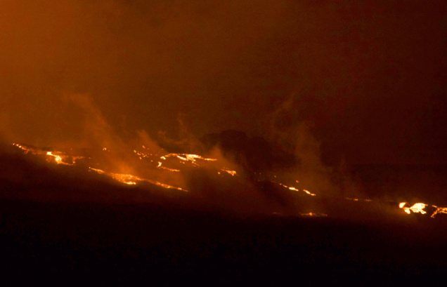 Le volcan jeudi 7 mars 2019