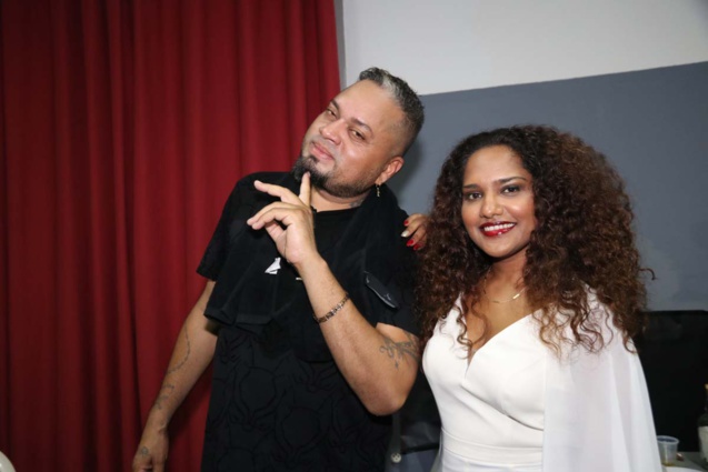 Un couple star: Alain Ramanisum et son épouse Laura Beg