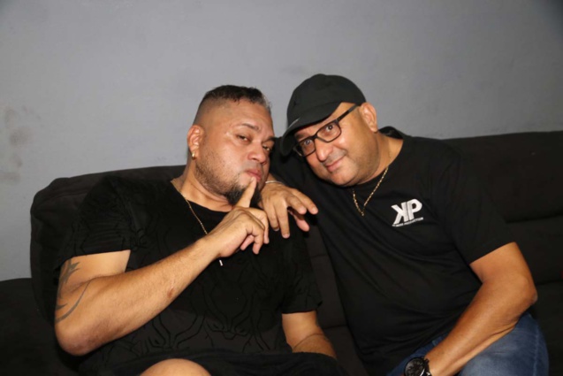 Alain Ramanisum avec Dominique Maillot de Klbass Productions Alain Ramanisum avec Dominique Maillot de Klbass Productions