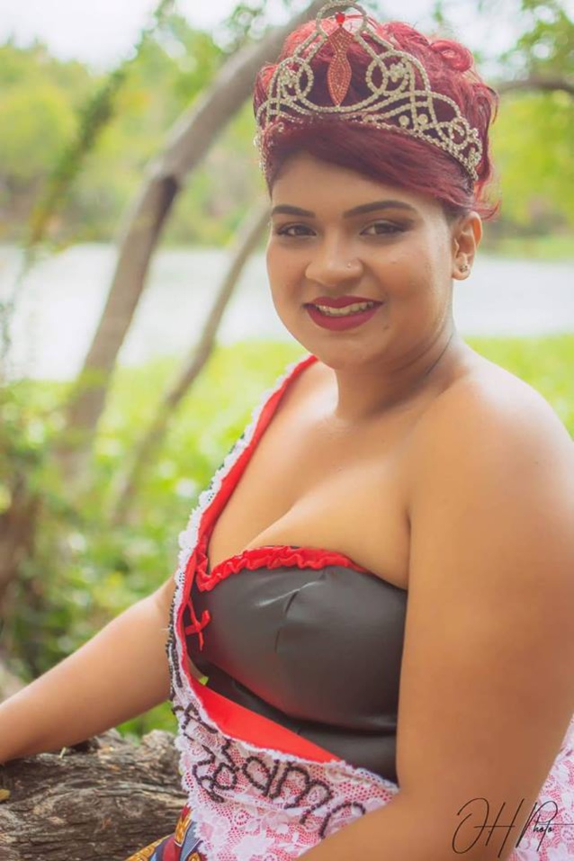 Chloé Fock Chock Kam, Miss Ronde Glamour Réunion, participe à la finale nationale ce samedi 16 mars