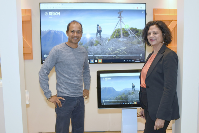 Yanis Samou-Aran (Samaran) et Pascale Boyer de l'IRT Paris Yanis Samou-Aran (Samaran) et Pascale Boyer de l'IRT Paris