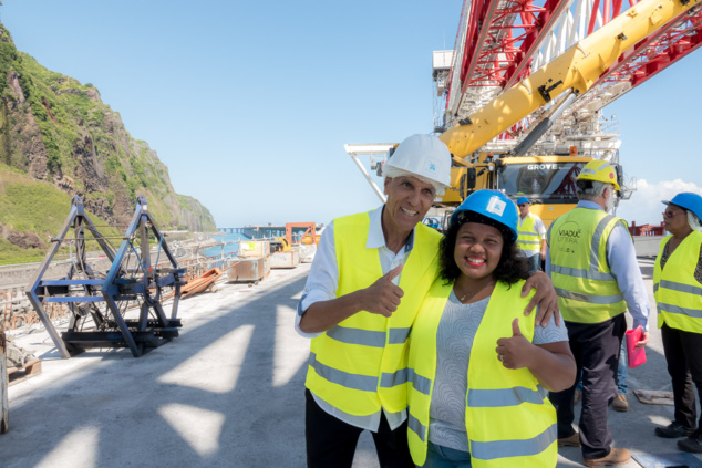 Jean-Louis Prianon et Johanne Vélia de la Région Jean-Louis Prianon et Johanne Vélia de la Région