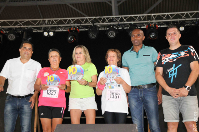 Marlène Chane See Chu 1ère V3 prend provisoirement la tête du Challenge des 10 km. Guillou Bernadette et Claudette Esparon sont ses dauphines dans cette catégorie