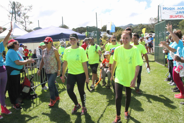 Des joëlettes ont participé à cette belle journée Des joëlettes ont participé à cette belle journée