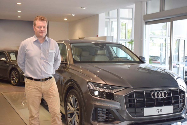 Thomas Anastaze, directeur Audi Réunion Thomas Anastaze, directeur Audi Réunion