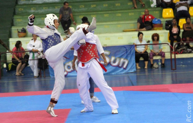 Des combats très disputés lors de ces Trophées du TKD 974