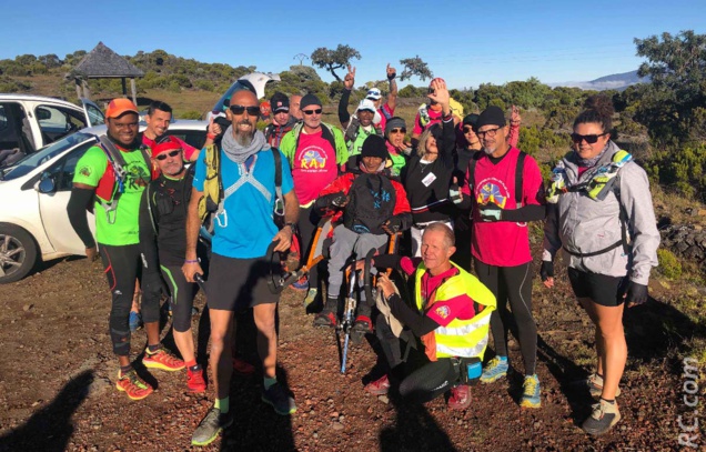 Réunion Joëlette Aventure fidèle au rendez-vous Réunion Joëlette Aventure fidèle au rendez-vous