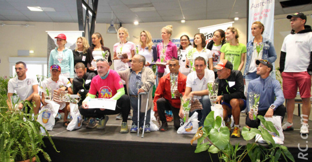 Le podium des 10 premiers Hommes et Femmes