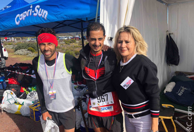 Les félicitations de Marlène Chane See Chu, présidente du CAPC, à Raymond Fontaine et Juanito Lebon Les félicitations de Marlène Chane See Chu, présidente du CAPC, à Raymond Fontaine et Juanito Lebon