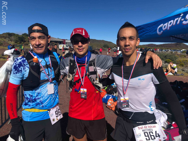 Joël, Olivier et Mathieu: trois cousins dans la course