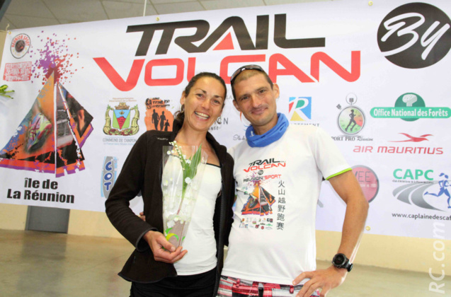 Claire Nedelec et Benjamin Dufour ou quand l'amour fait courir