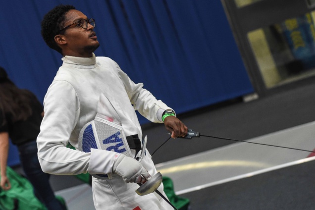 Grégory Bon, champion réunionnais d'escrime
