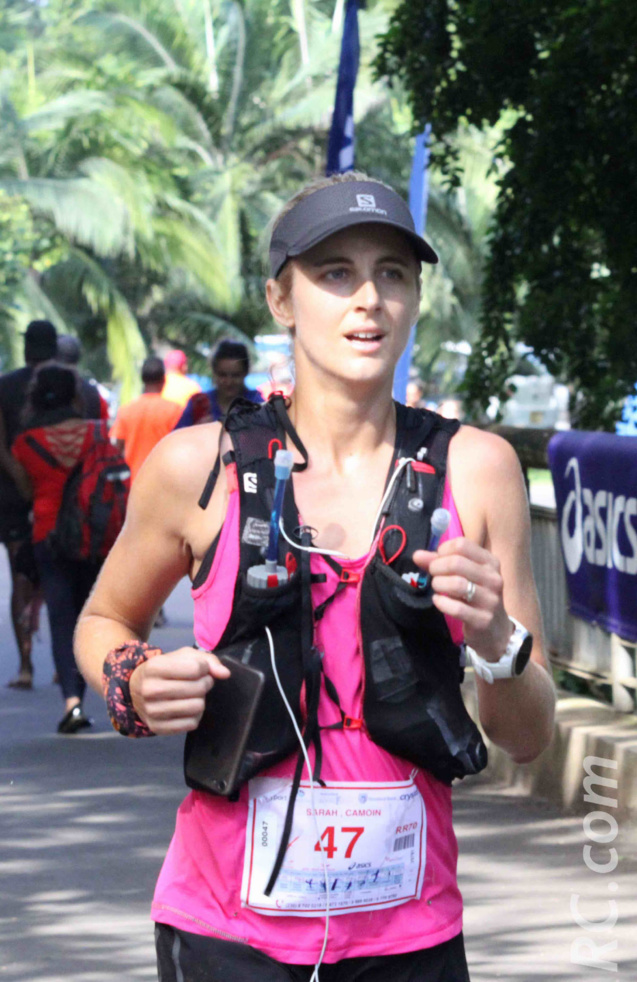 Sarah Camoin, 2ème des 70 km derrière Danièle Séroc Sarah Camoin, 2ème des 70 km derrière Danièle Séroc