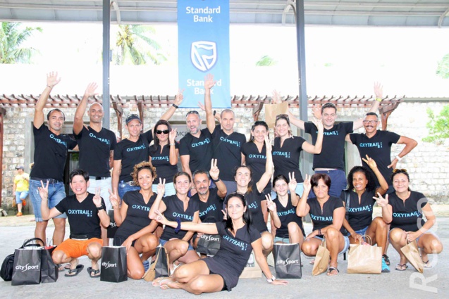 Une grosse délégation de Oxytrail, sous la conduite de David Hache Une grosse délégation de Oxytrail, sous la conduite de David Hache