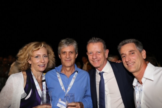 Sylvie Le Maire et son époux, Bruno Millot, président de Stor Solutions, et Arnaud Maisonnobe, groupe Macé Sylvie Le Maire et son époux, Bruno Millot, président de Stor Solutions, et Arnaud Maisonnobe, groupe Macé