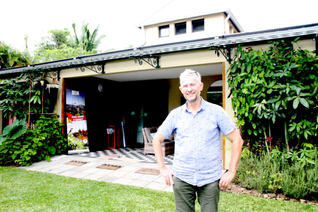 Jean-Marc Razé, propriétaire de la maison d’hôtes Poivre et Citronnelle où a été présenté le festival