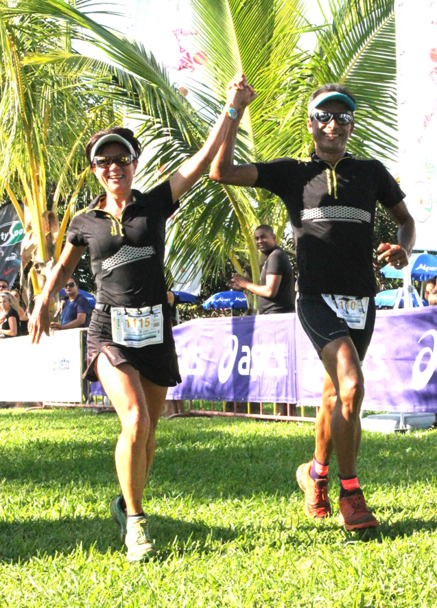 Alexandra et Mico Alain ont opté pour la formule «week-end challenge choc» Alexandra et Mico Alain ont opté pour la formule «week-end challenge choc»