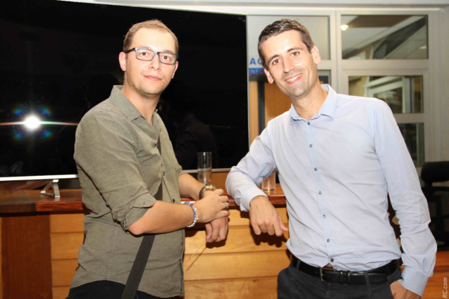 Olivier Parsi et Franck Paquier de la Mutualité de la Réunion Olivier Parsi et Franck Paquier de la Mutualité de la Réunion