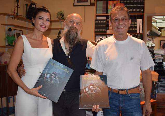 Aléna, Shovel et Jean-Luc Schneider, éditeur