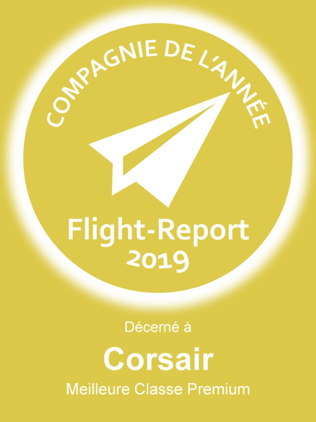 Meilleure classe Premium Economique pour Corsair