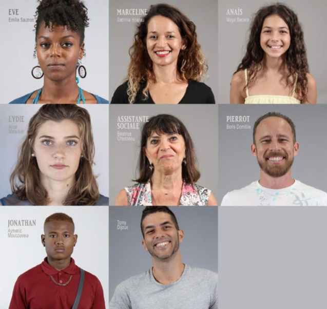 Les futurs acteurs et actrices du film "Eve"