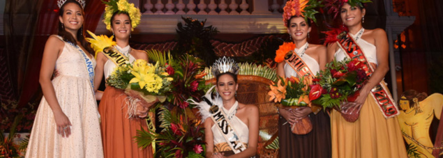 Matahari Bousquet élue Miss Tahiti 2019 Matahari Bousquet élue Miss Tahiti 2019