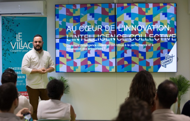 Tristan Legros a parlé de l'intelligence collective Tristan Legros a parlé de l'intelligence collective