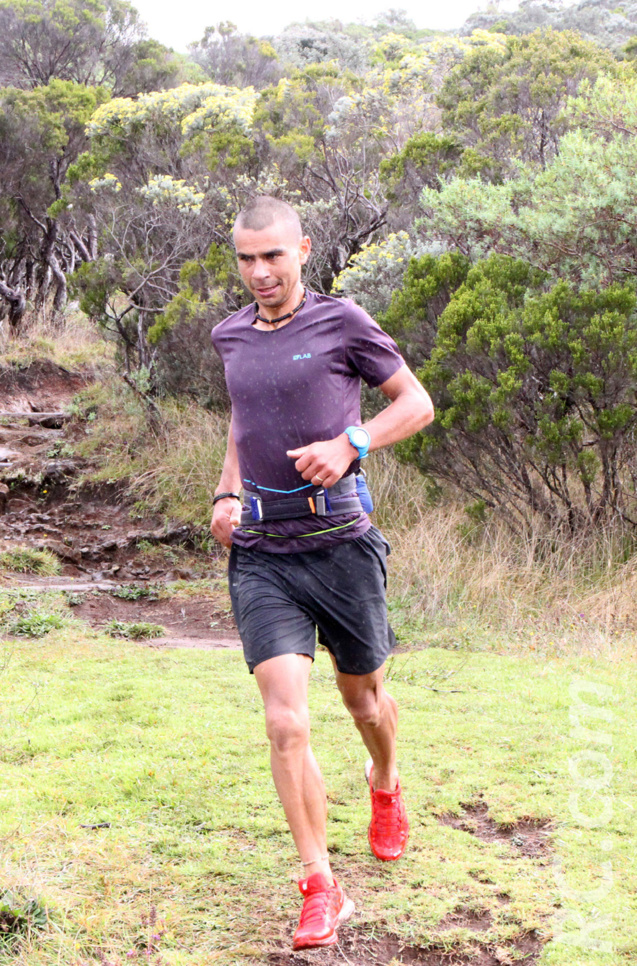 Jannick Séry, le coureur de Grand Bassin pour la premièreb fois au Dodo Trail