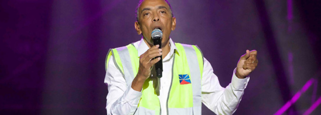 Thierry Jardinot fait le show!