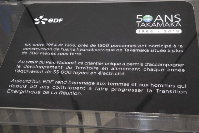 Les 50 ans de la centrale hydroélectrique de Takamaka: photos