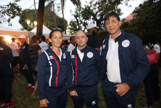 JIOI 2019: Sébastien Maillot porte drapeau de La Réunion