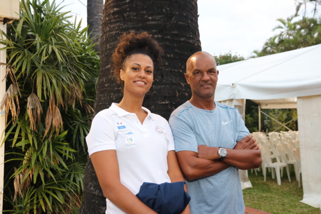JIOI 2019: Sébastien Maillot porte drapeau de La Réunion