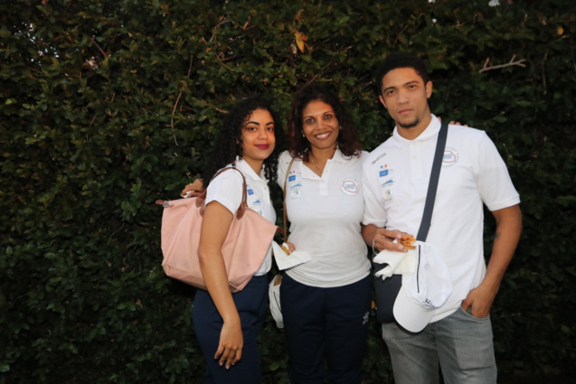 JIOI 2019: Sébastien Maillot porte drapeau de La Réunion JIOI 2019: Sébastien Maillot porte drapeau de La Réunion