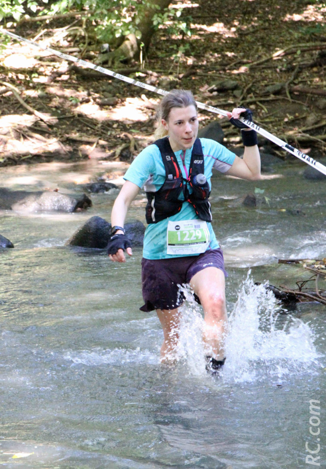 Rachel Queland devait courir les 50 km, mais s'est ravisée pour disputer les 25 km. Pour cause de blessure...