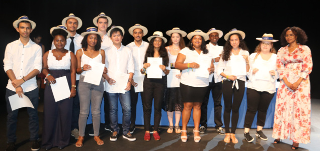 Remise de diplômes UFR Sciences et Technologies au Téat Champ Fleuri