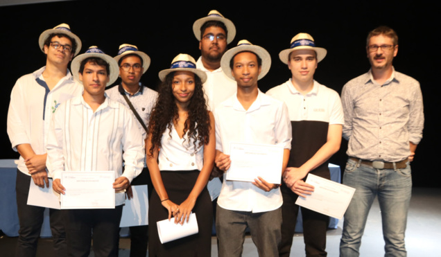 Remise de diplômes UFR Sciences et Technologies au Téat Champ Fleuri