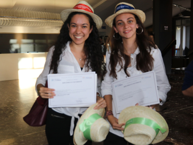 Remise de diplômes UFR Sciences et Technologies au Téat Champ Fleuri