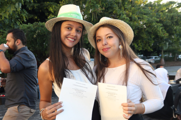 Remise de diplômes UFR Sciences et Technologies au Téat Champ Fleuri