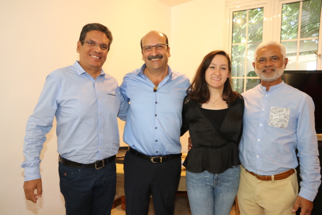 Avec les représentants de la Chambre des Métiers Avec les représentants de la Chambre des Métiers