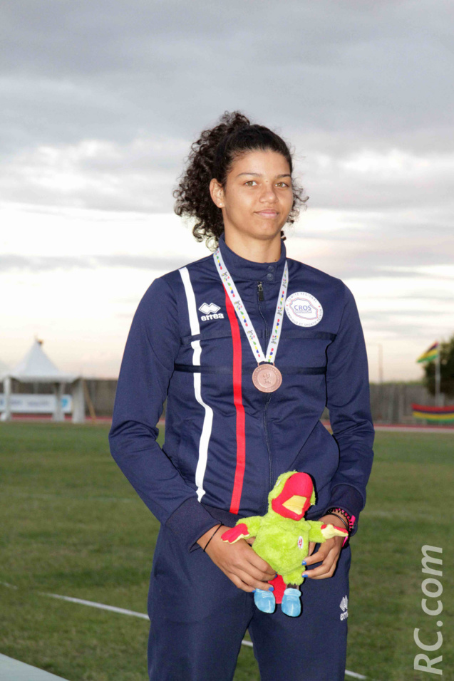 La Réunionnaise Jade Paroix 3ème au poids La Réunionnaise Jade Paroix 3ème au poids