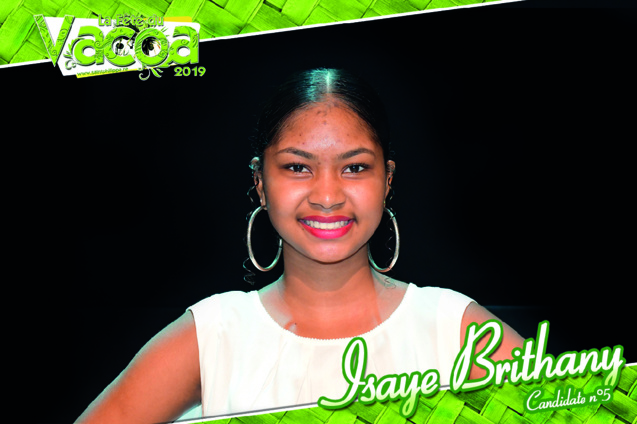 N°5: Brithany Isaye