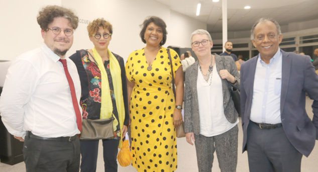 Inauguration à Saint-Denis de la Médiathèque François Mitterrand rénovée Inauguration à Saint-Denis de la Médiathèque François Mitterrand rénovée