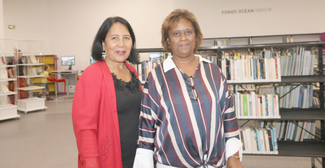 Inauguration à Saint-Denis de la Médiathèque François Mitterrand rénovée Inauguration à Saint-Denis de la Médiathèque François Mitterrand rénovée