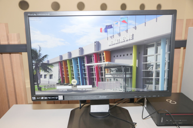 Inauguration à Saint-Denis de la Médiathèque François Mitterrand rénovée Inauguration à Saint-Denis de la Médiathèque François Mitterrand rénovée