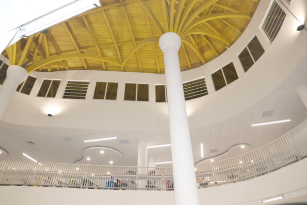 Inauguration à Saint-Denis de la Médiathèque François Mitterrand rénovée Inauguration à Saint-Denis de la Médiathèque François Mitterrand rénovée