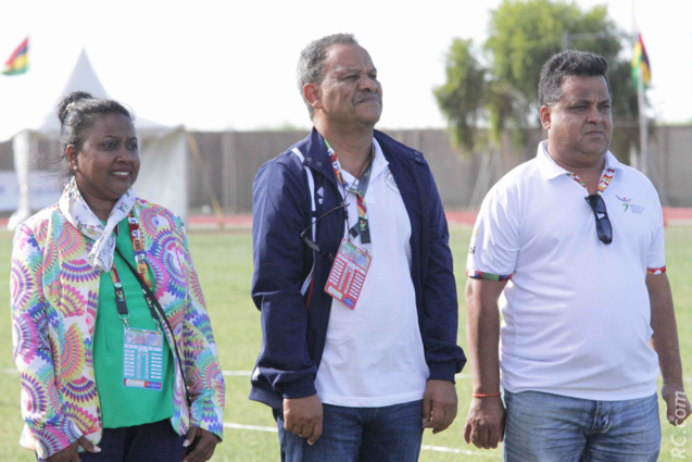 Thierry Grimeau du CROS lors d'une remise de récompenses Thierry Grimeau du CROS lors d'une remise de récompenses