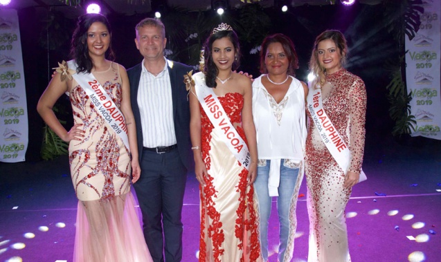 Avec Olivier Rivière et Michèle Payet Avec Olivier Rivière et Michèle Payet